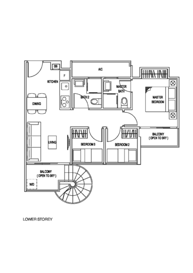 Natura @ Hillview - Floor Plan