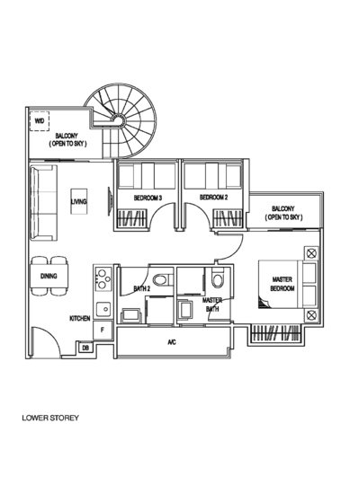 Natura @ Hillview - Floor Plan