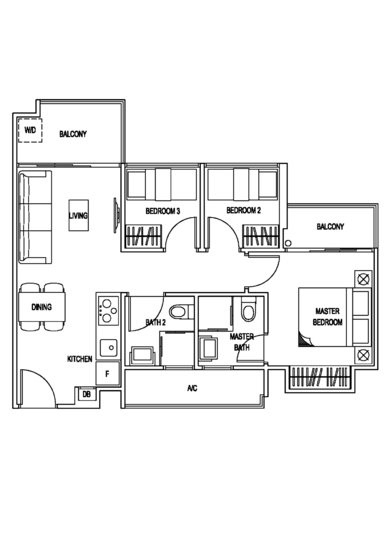 Natura @ Hillview - Floor Plan