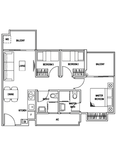 Natura @ Hillview - Floor Plan