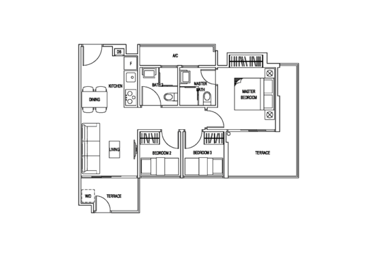 Natura @ Hillview - Floor Plan