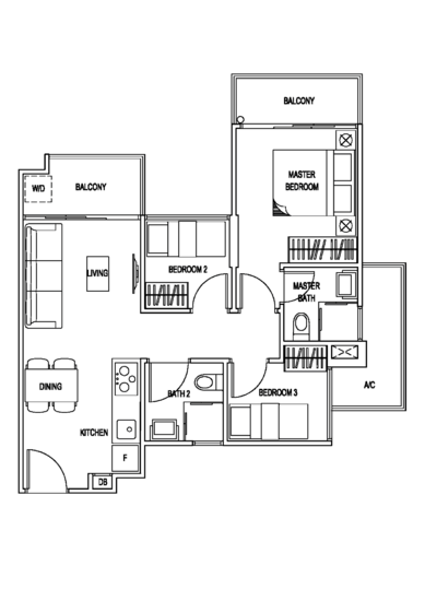 Natura @ Hillview - Floor Plan