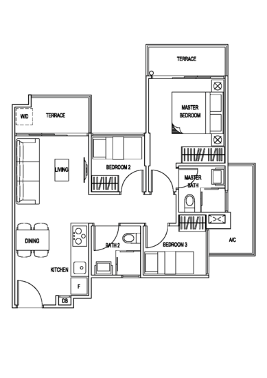 Natura @ Hillview - Floor Plan