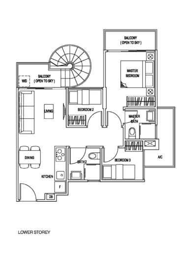 Natura @ Hillview - Floor Plan