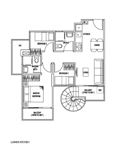 Natura @ Hillview - Floor Plan