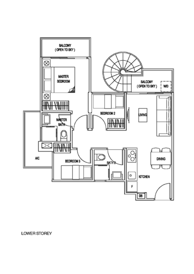 Natura @ Hillview - Floor Plan