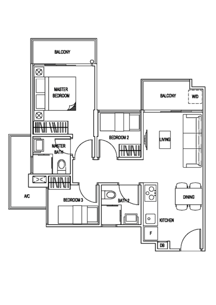 Natura @ Hillview, 18 Hillview Terrace, 3 Bedrooms, 635 sqft, Condominium For Sale, by Aloysius Chua, 500176738 - PropertyGuru.com.sg