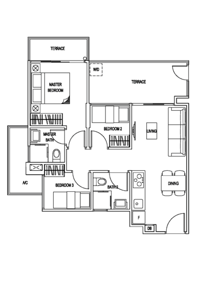 Natura @ Hillview - Floor Plan