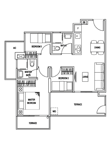 Natura @ Hillview - Floor Plan