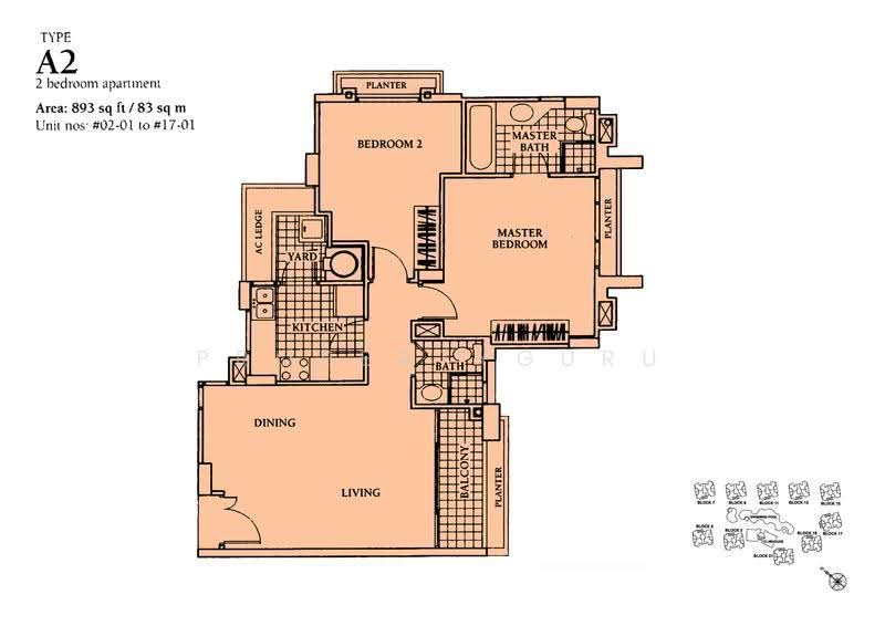 Aquarius By The Park, 1 Bedok Reservoir View, Bedok / Upper East Coast, 2 Bedrooms, 894 sqft, Condominium For Rent, by Brian Koh, 500275122 - 2D - PropertyGuru.com.sg