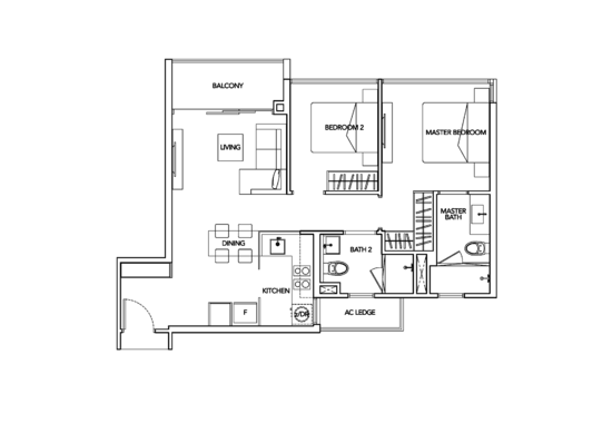 Palm Isles - Floor Plan