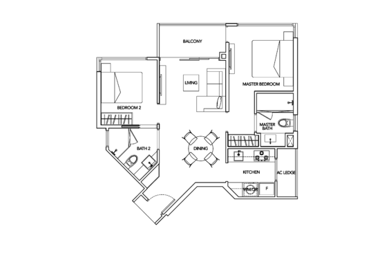 Palm Isles - Floor Plan