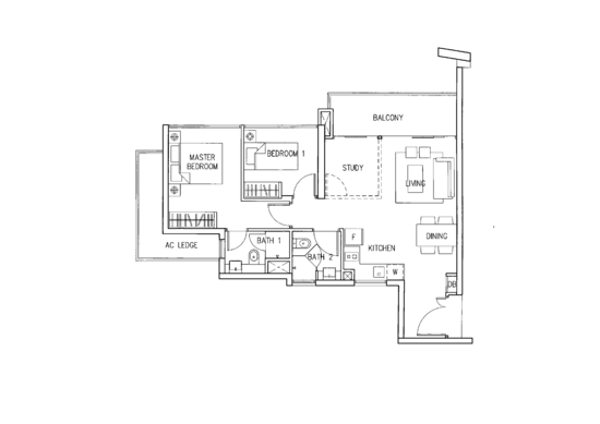 Eight Riversuites - Floor Plan