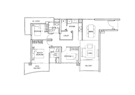Eight Riversuites - Floor Plan