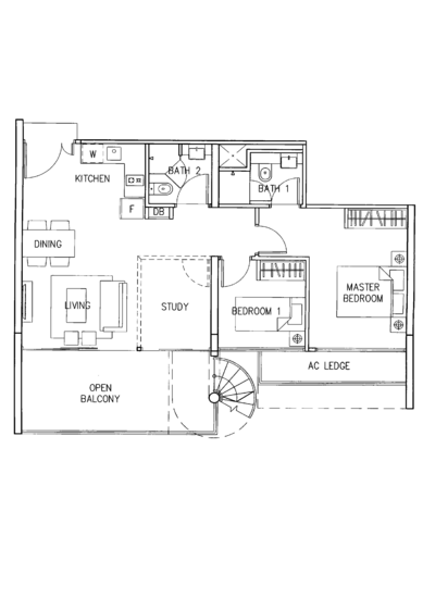 Eight Riversuites - Floor Plan