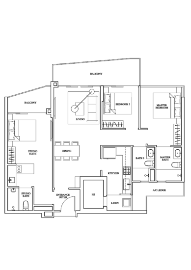1 Canberra - Floor Plan