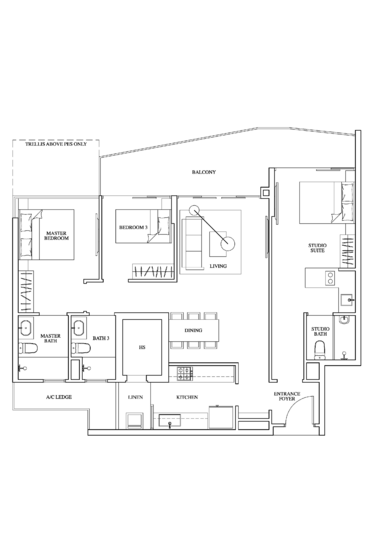 1 Canberra - Floor Plan