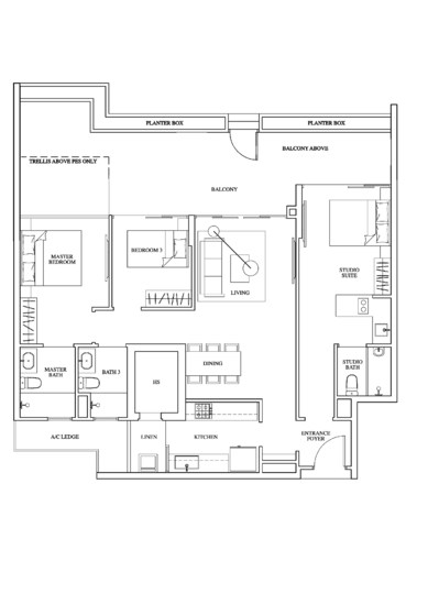 1 Canberra - Floor Plan