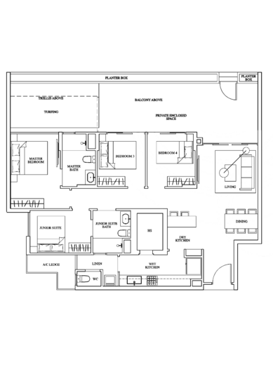1 Canberra - Floor Plan