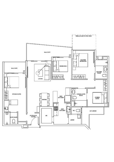 1 Canberra - Floor Plan
