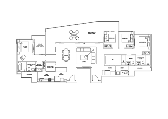 1 Canberra - Floor Plan