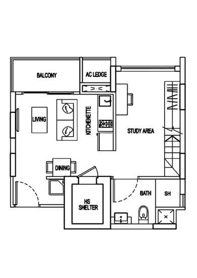 8 Bassein - Floor Plan