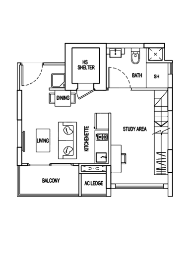 8 Bassein - Floor Plan