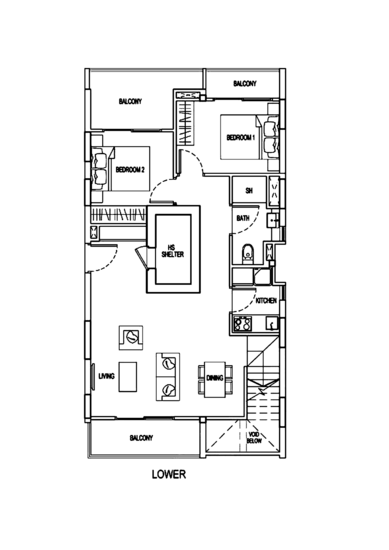8 Bassein - Floor Plan