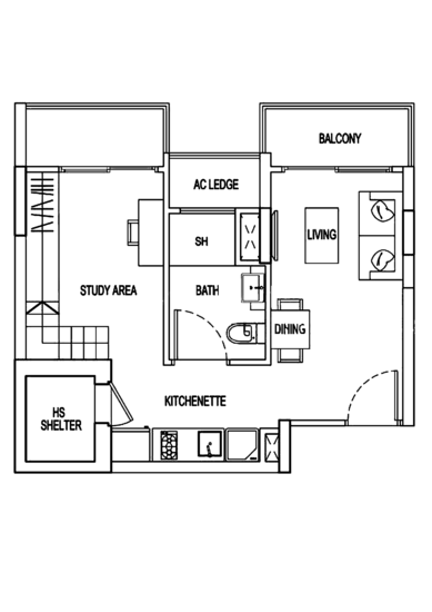 8 Bassein - Floor Plan