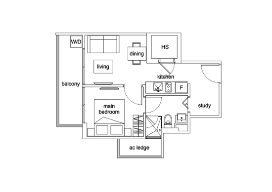 The Vanderlint - Floor Plan
