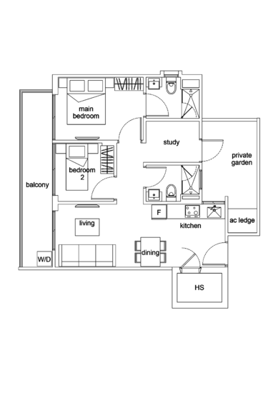 The Vanderlint - Floor Plan