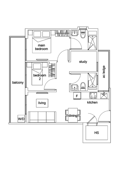 The Vanderlint - Floor Plan