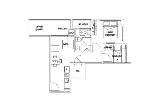 The Vanderlint - Floor Plan