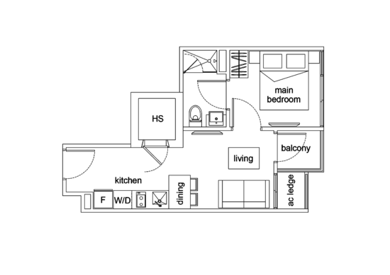 The Vanderlint - Floor Plan