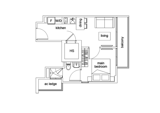 The Vanderlint - Floor Plan