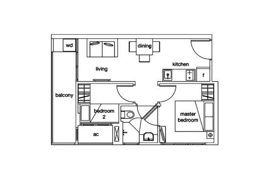 Qube Suites - Floor Plan