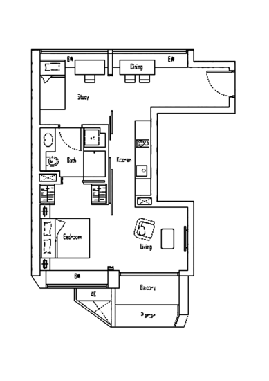 V on Shenton - Floor Plan