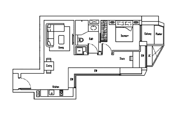 V on Shenton - Floor Plan