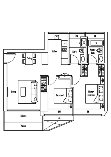 V on Shenton - Floor Plan