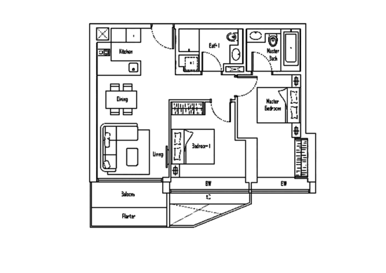 V on Shenton - Floor Plan