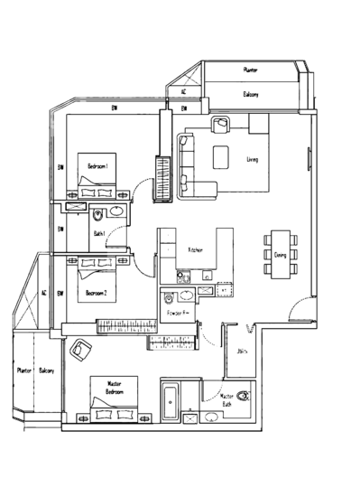 V on Shenton - Floor Plan