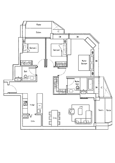 V on Shenton - Floor Plan