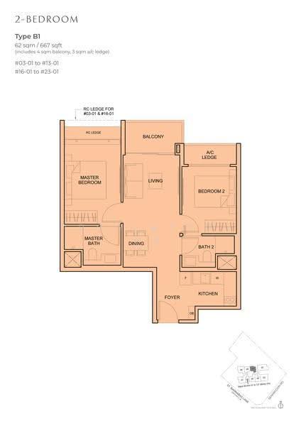 The Arcady At Boon Keng, 1037 Serangoon Road, Balestier / Toa Payoh, 2 Bedrooms, 678 sqft, Condominium For Sale, by Stephen Yeo, 500278633 - 2D - PropertyGuru.com.sg