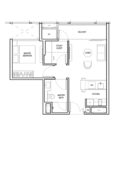 Up@Robertson Quay - Floor Plan