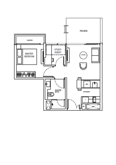 Up@Robertson Quay - Floor Plan