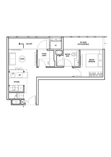Up@Robertson Quay - Floor Plan