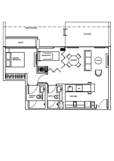 Up@Robertson Quay - Floor Plan