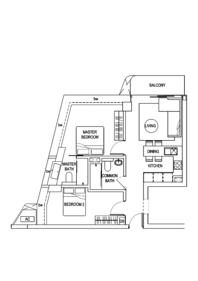 The Scotts Tower - Floor Plan