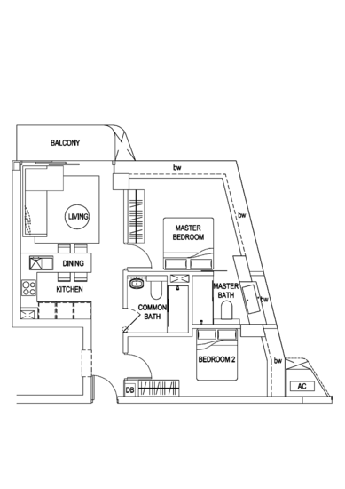 The Scotts Tower - Floor Plan