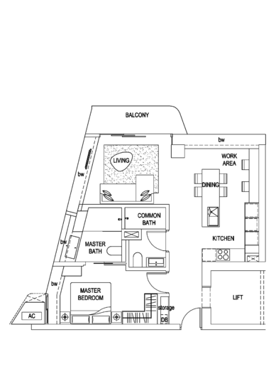The Scotts Tower - Floor Plan